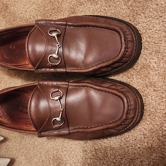 Gucci Horsebit Leather Loafers - Picture 2 of 15